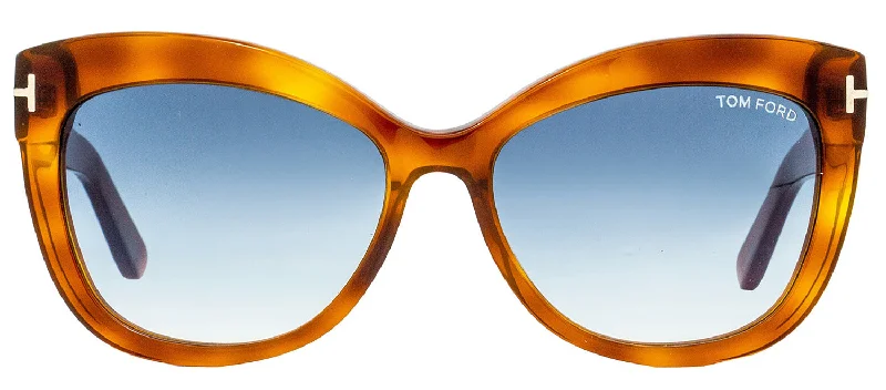 Tom Ford ALISTAIR W FT0524 53W Cat Eye Sunglasses Cat - Eye Vintage Revival