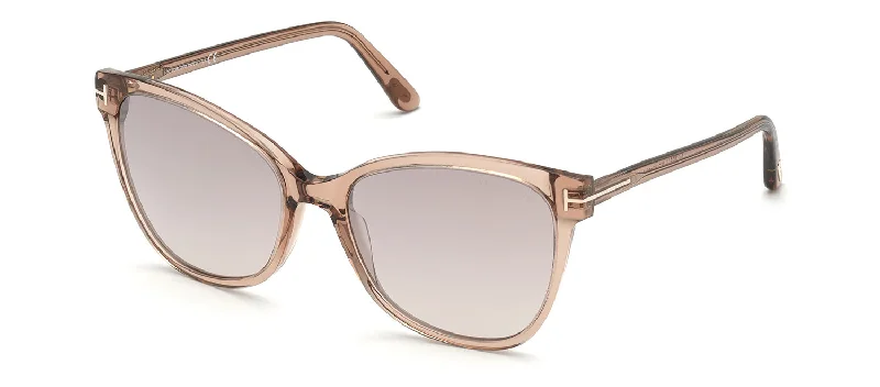 Tom Ford Ani FT0844 W 45G Cat Eye Sunglasses Art - Deco - Inspired Eyewear