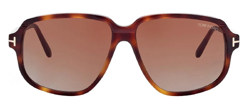 Tom Ford ANTON M FT1024 52F Square Sunglasses Polarized - Lens Fishing Style