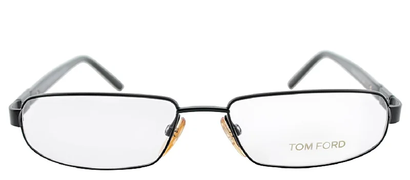 Tom Ford FT 5056 Rectangle Eyeglasses Matte - Finish Plastic Frame Look