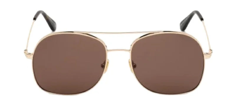 Tom Ford FT0758 28E Navigator Sunglasses Magnetic - Attachment Style