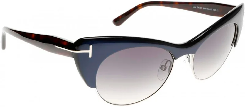 Tom Ford LOLA W FT0387 89W Cat Eye Sunglasses Sports - Wrap Performance Look
