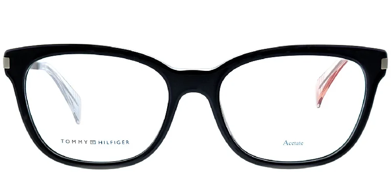 Tommy Hilfiger TH 1381 Square Eyeglasses Rectangle - Rimmed 