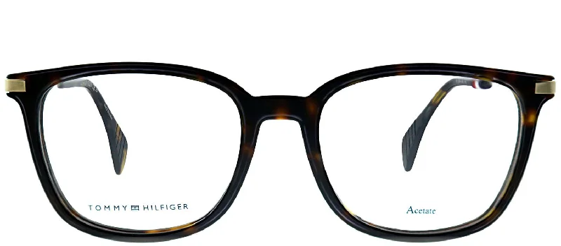 Tommy Hilfiger TH 1558 Rectangle Eyeglasses Magnetic - Attachment Style