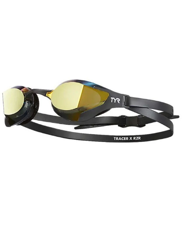 Adult Tracer X RZR Mirror Swimming Goggles Matte - Finish Plastic Frame Look