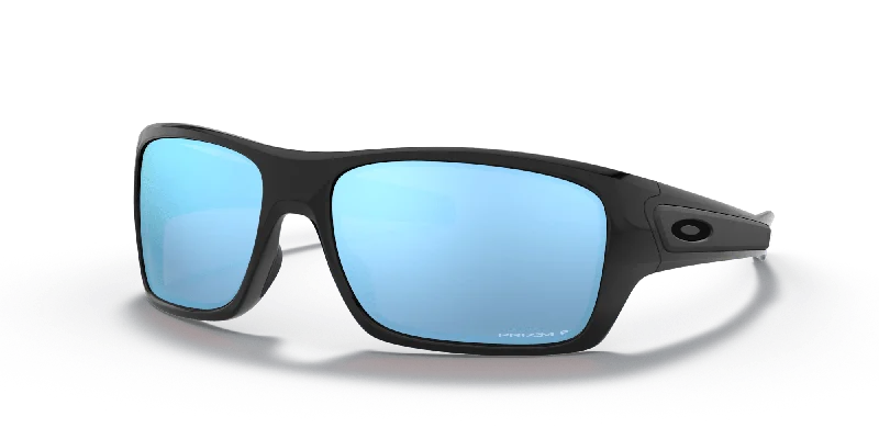 Turbine Sunglasses - Black/Prizm H2O Polarized Lenses Chunky Black - Frame Goth Look