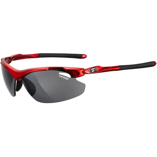 Tyrant 2.0 - Metallic Red/Smoke, AC Red & Clear Vintage - Style Browline Glasses