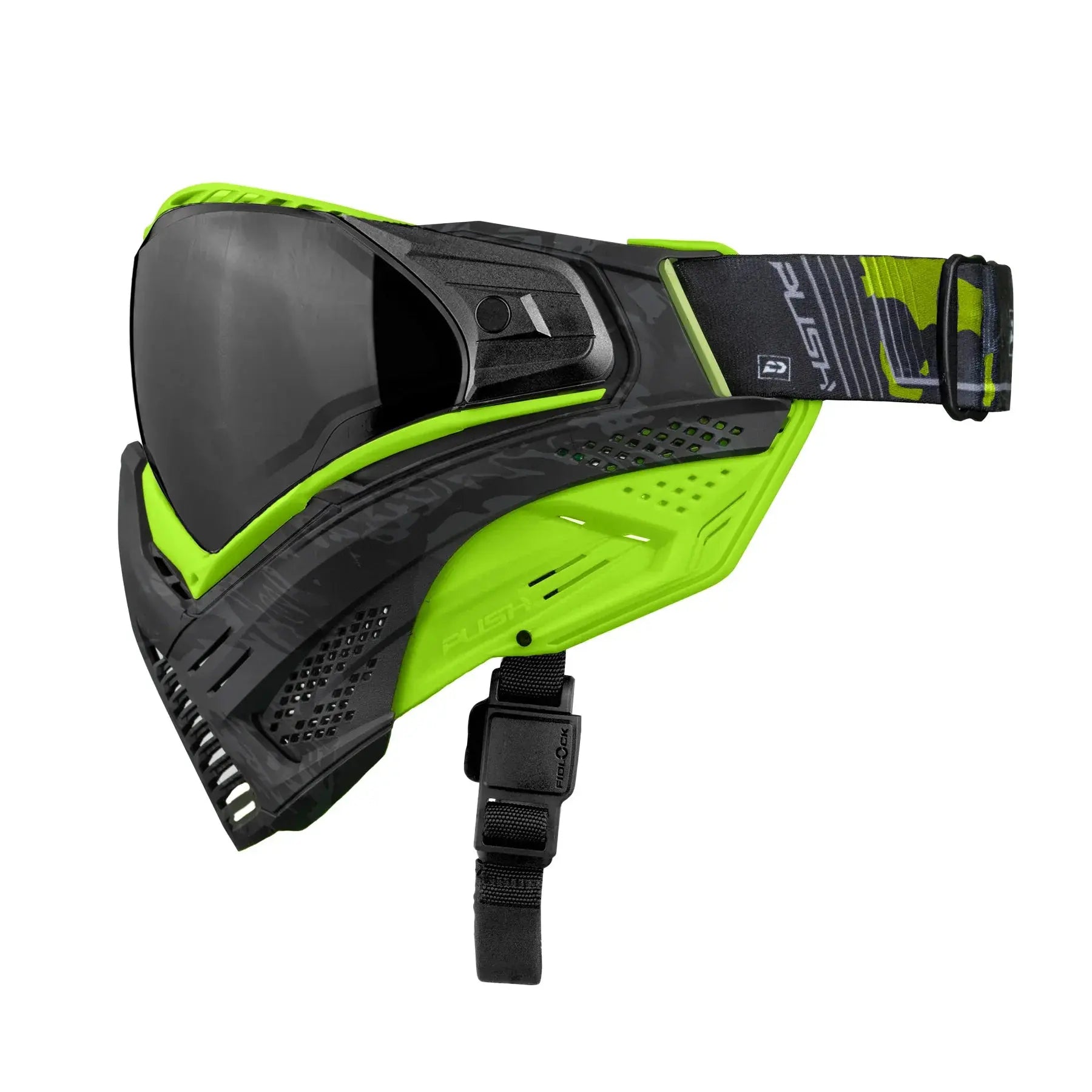 UNITE GOGGLE- LIME CAMO Rectangle Business Style