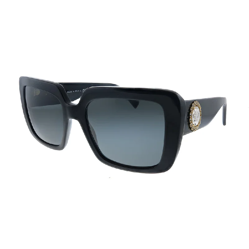 Versace  VE 4384B GB1/87 Womens Square Sunglasses Two - Tone Frame Contrast