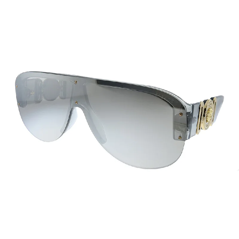 Versace  VE 4391 311/6G Unisex Shield Sunglasses Two - Tone Frame Contrast