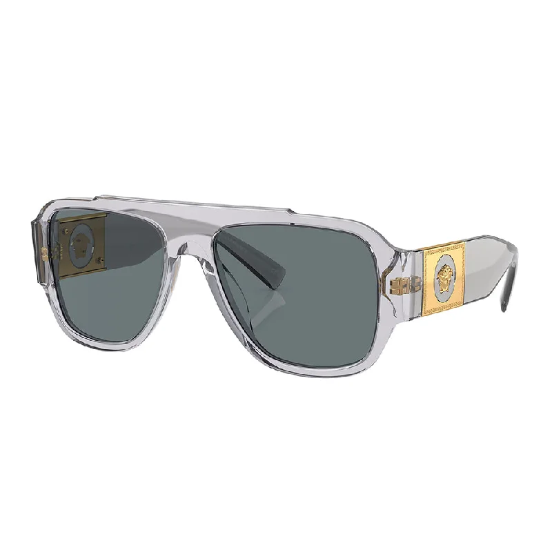 Versace  VE 4436U 530580 57mm Unisex Pillow Sunglasses Colored - Lens Sports Style