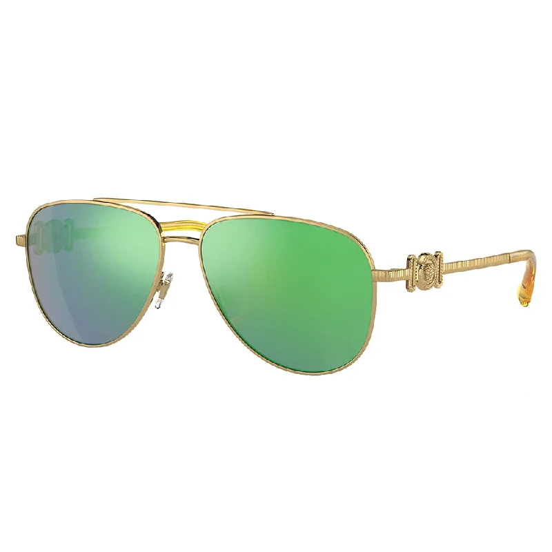 Versace  VK 2002 10023R 52mm Childrens Aviator Sunglasses Fashionable Look