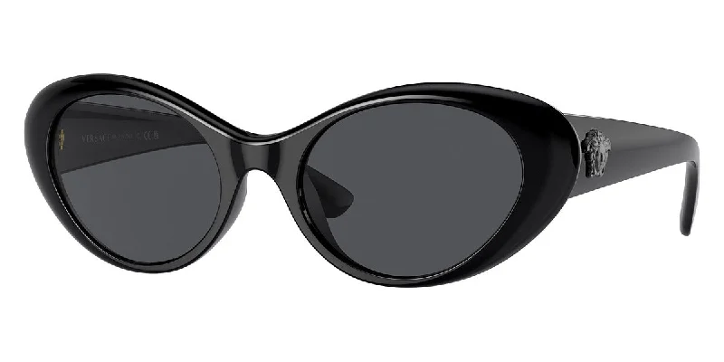 Versace Women's 53mm Black Sunglasses VE4455U-GB1-87-53 Small - Frame Dainty Design Versace Women's 53mm Black Sunglasses VE4455U-GB1-87-53 Small - Frame Dainty Design