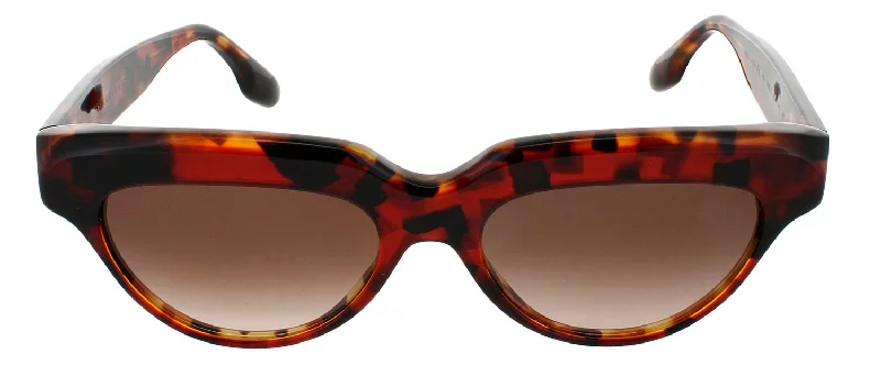 Victoria Beckham VB602S 616 Rectangle Sunglasses Geometric - Patterned Frame Design
