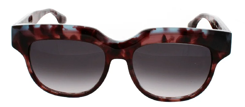 Victoria Beckham VB604S 511 Oval Sunglasses Flip - Up Dual - Purpose Design