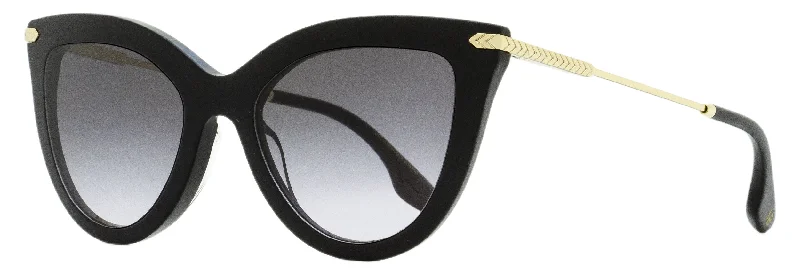 Victoria Beckham Women's Cat Eye Sunglasses VB621S 001 Black 53mm Matte - Finish Plastic Frame Look Victoria Beckham Women's Cat Eye Sunglasses VB621S 001 Black 53mm Matte - Finish Plastic Frame Look