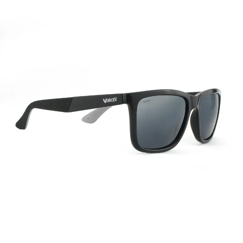 Viento Polarized Sunglasses (Black/Smoke) Clip - On Sunglasses Convenience