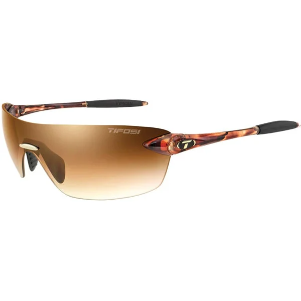 Vogel 2.0 - Tortoise/Brown Gradient Wrap - Around Ski Goggles