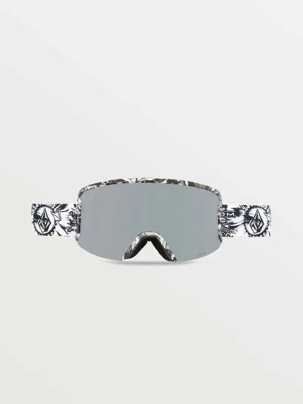 OP ART SILVER CHROME
