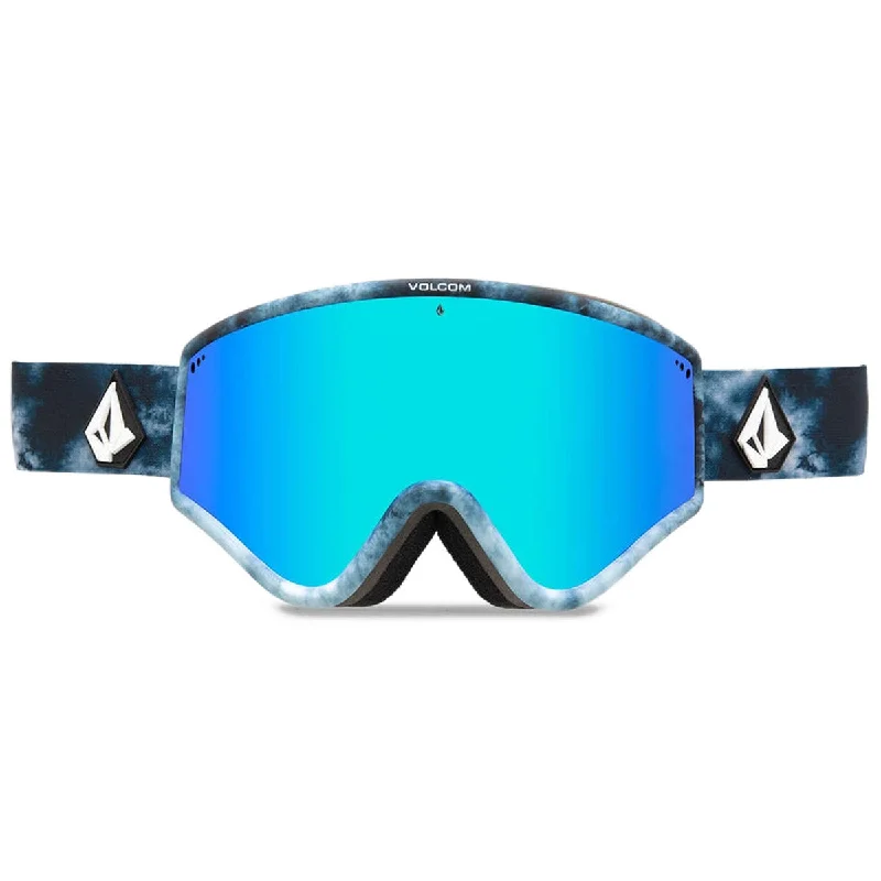 Volcom Yae Snowboard Goggles - Lagoon/Blue Chrome Cat - Eye Vintage Revival
