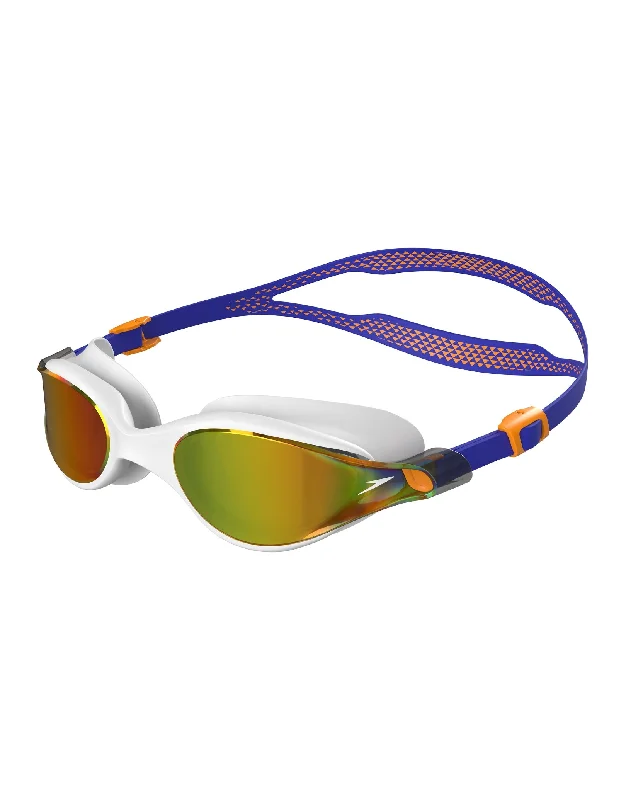 Vue Mirrored Adult Swim Goggle Glitter - Embellished Party Glasses