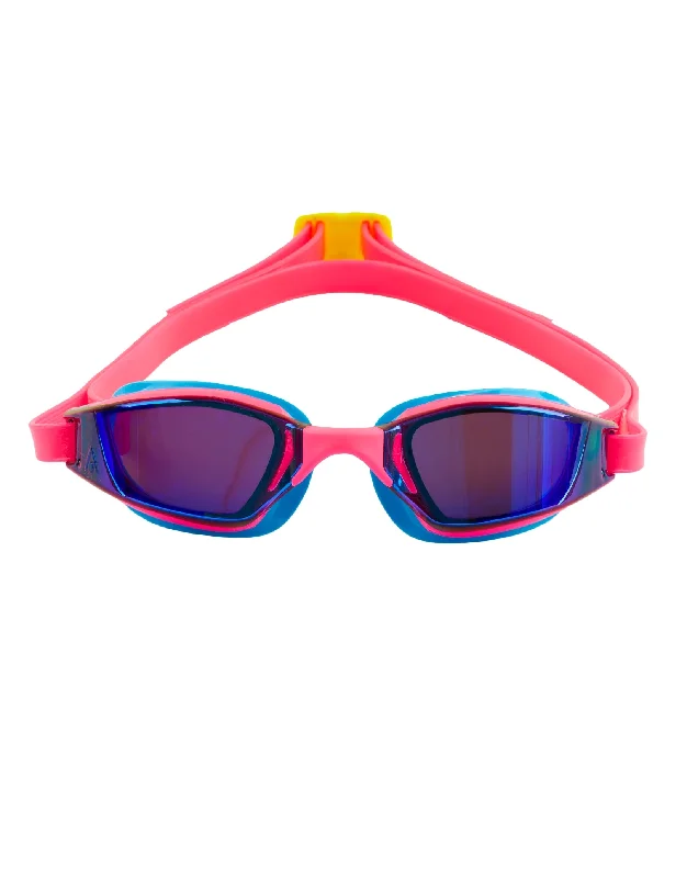 Xceed Titanium Mirrored Swim Goggles - Limited Edition Small - Frame Dainty Design