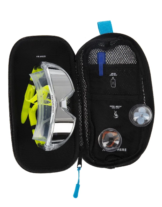 XL Mask Case - Black/Blue Fashionable Look