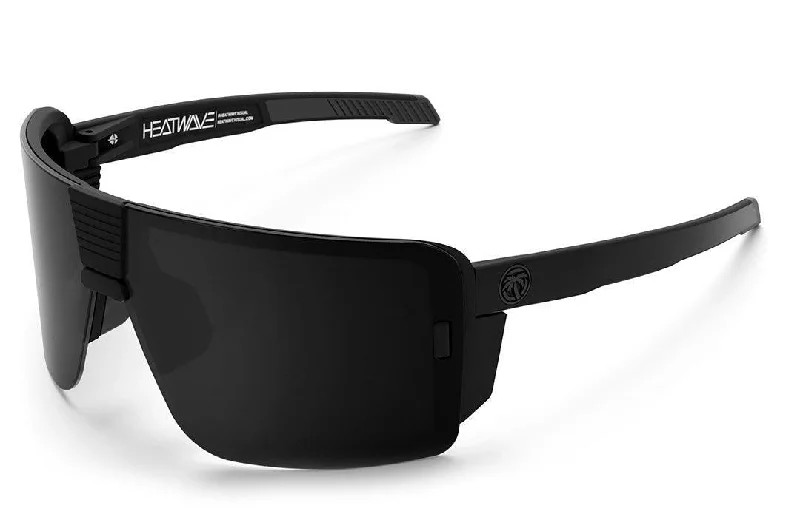 XL VECTOR SUNGLASSES: BLACK Z87+ Clip - On Sunglasses Convenience