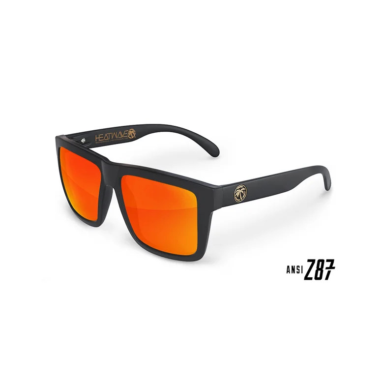 XL Vise Z87 Sunglasses in Sunblast Vintage Horn - Rimmed Style