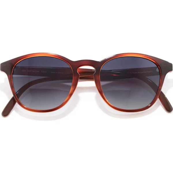 Yuba - Caramel/Ocean Rectangle Business Style