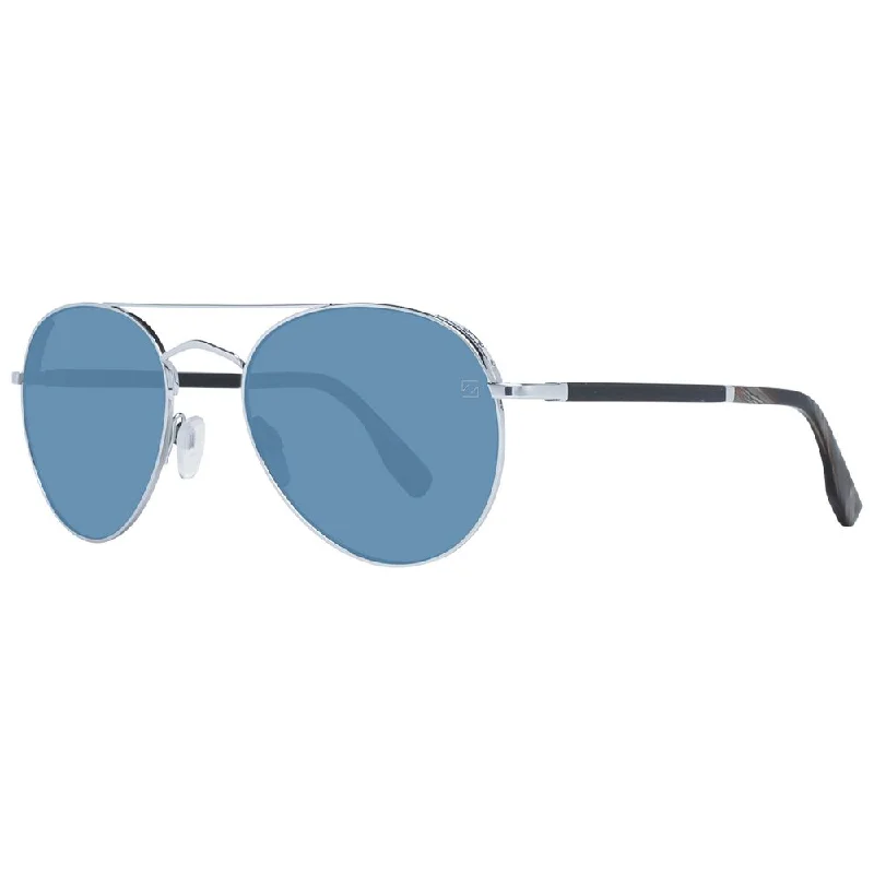 Zegna Couture  Men Men's Sunglasses Two - Tone Frame Contrast