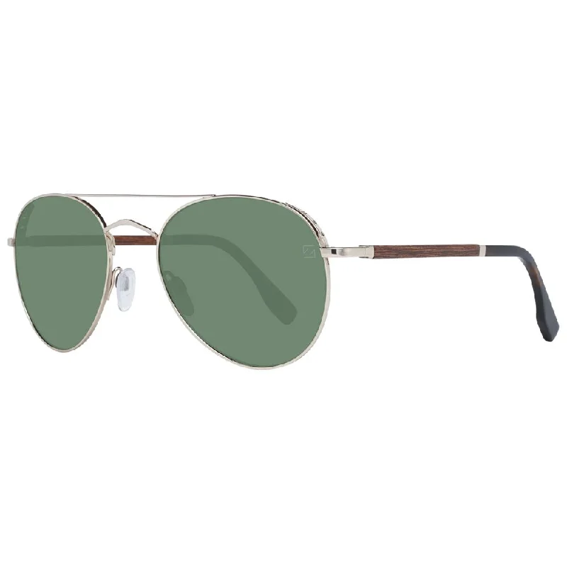 Zegna Couture  Men Men's Sunglasses Mirrored - Lens Driving Look