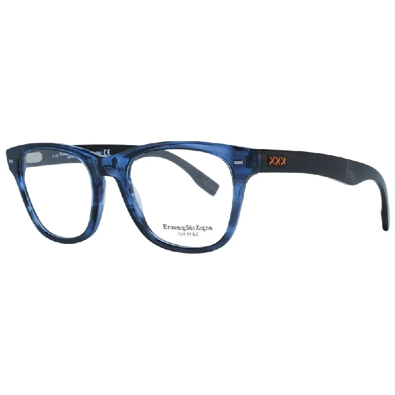 Zegna Couture  Men Optical Men's Frames Chunky Black - Frame Goth Look