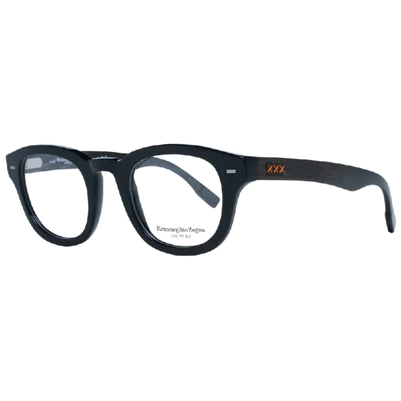 Zegna Couture  Men Optical Men's Frames Glossy Metal Frame Look