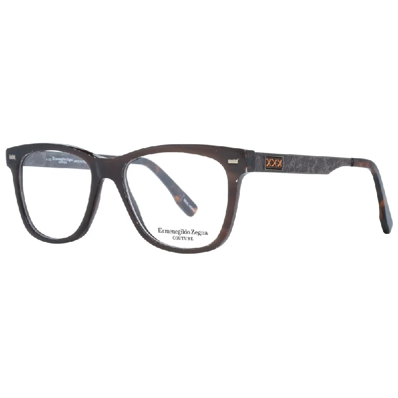 Zegna Couture  Men Optical Men's Frames Unisex Angular Frame Style