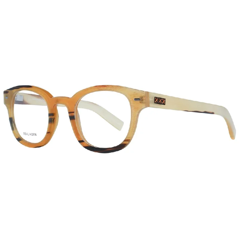 Zegna Couture  Men Optical Men's Frames Glossy Metal Frame Look