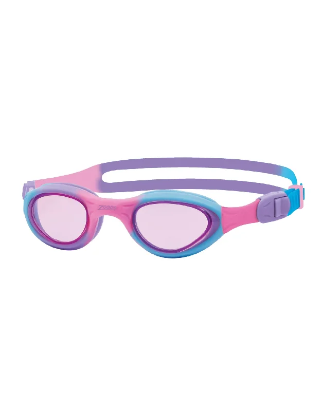 Little Super Seal Swim Goggle 0-6yrs Chunky Black - Frame Goth Look